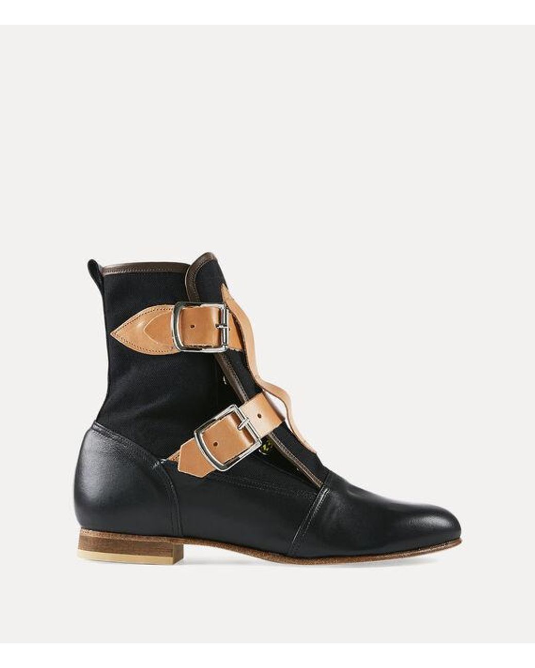 Vivienne Westwood Black Seditionaries Boot Leather