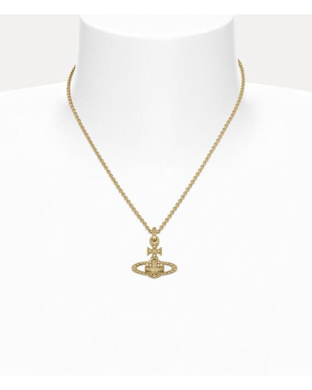 Vivienne Westwood Metallic Mayfair Bas Relief Pendant