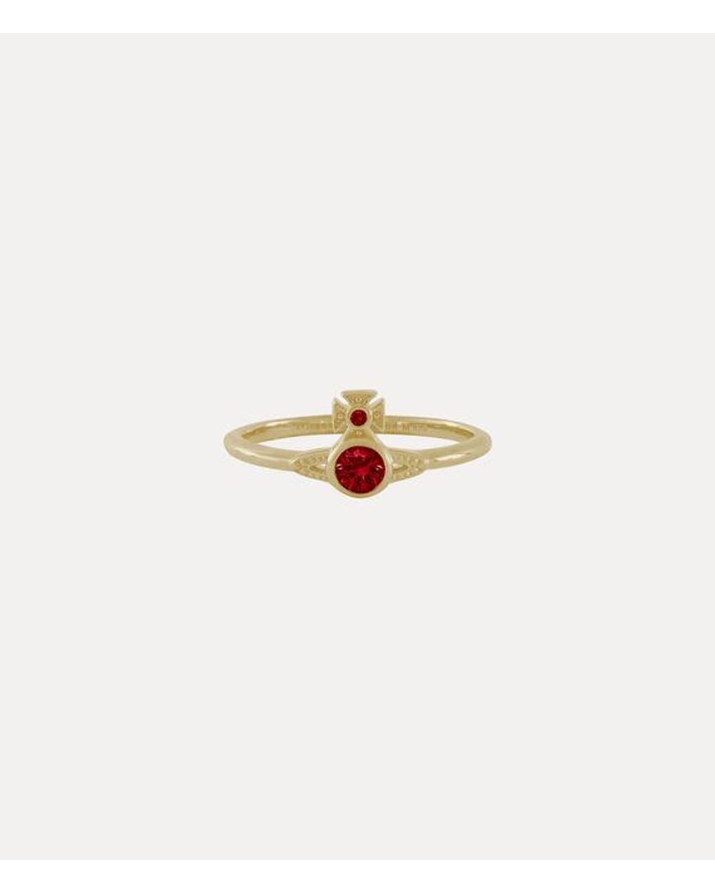 Vivienne Westwood White London Orb Ring