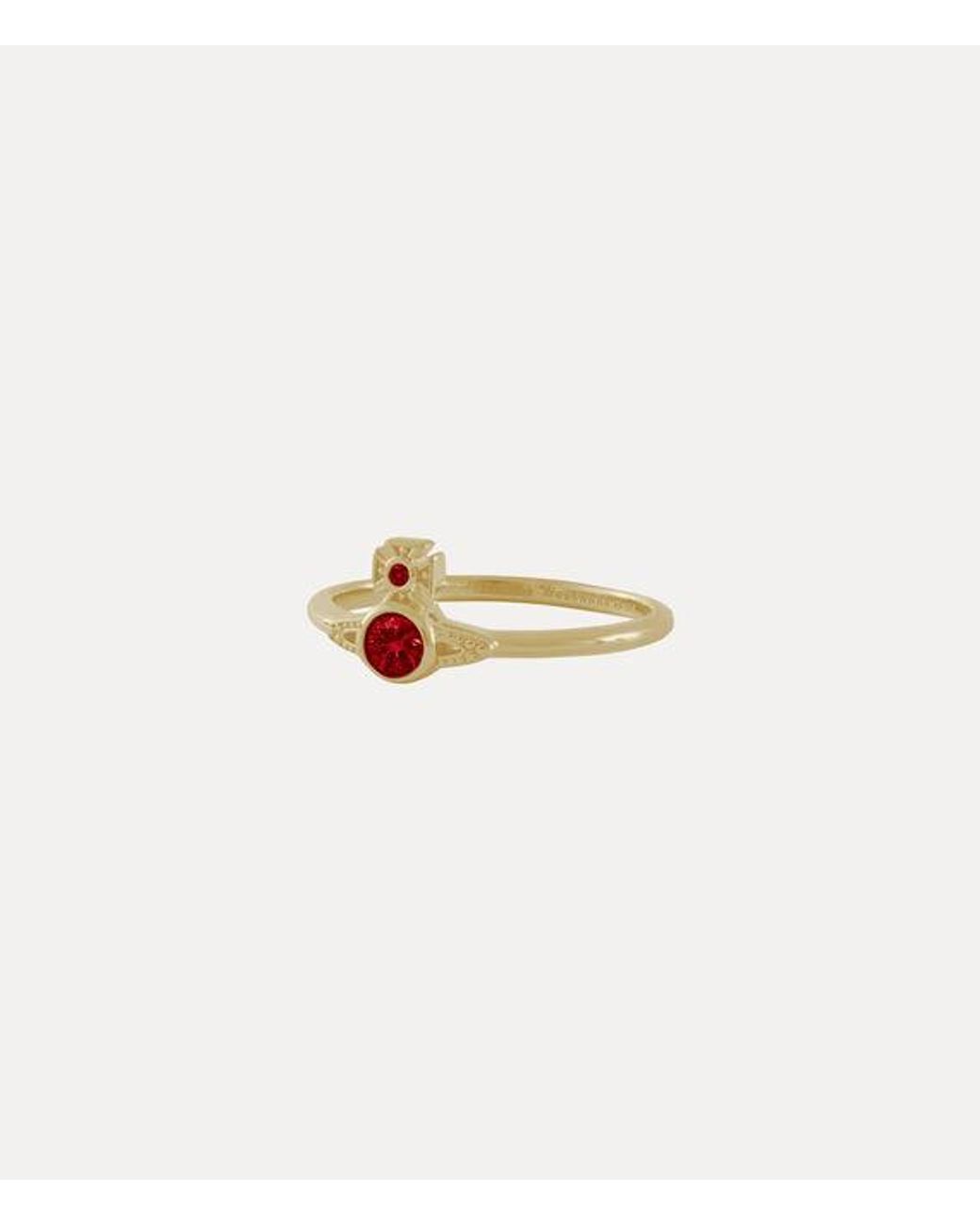 Vivienne Westwood White London Orb Ring
