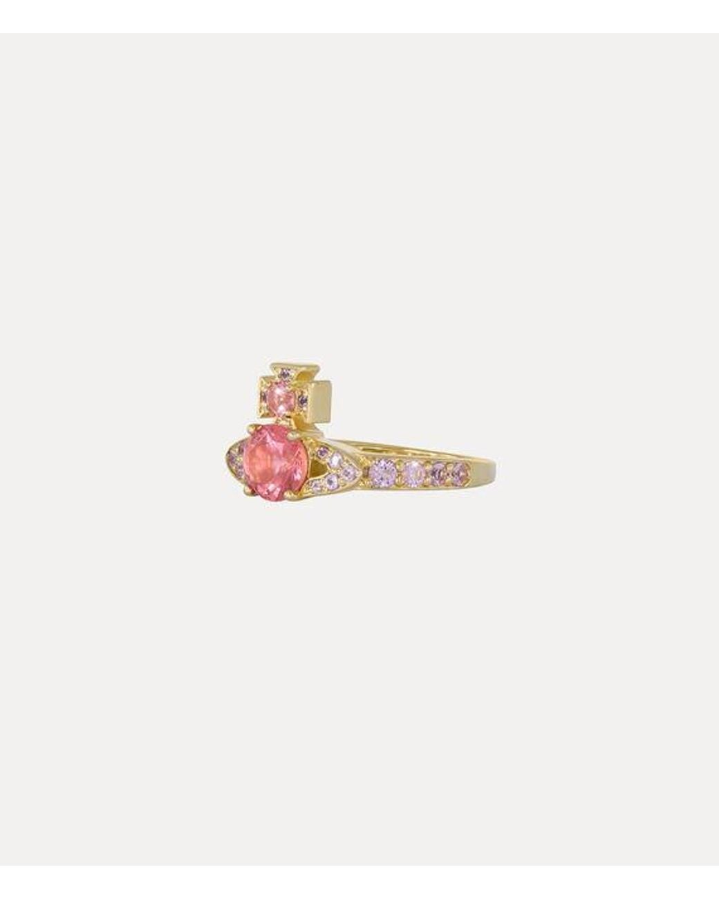 Vivienne Westwood Pink Ismene Ring