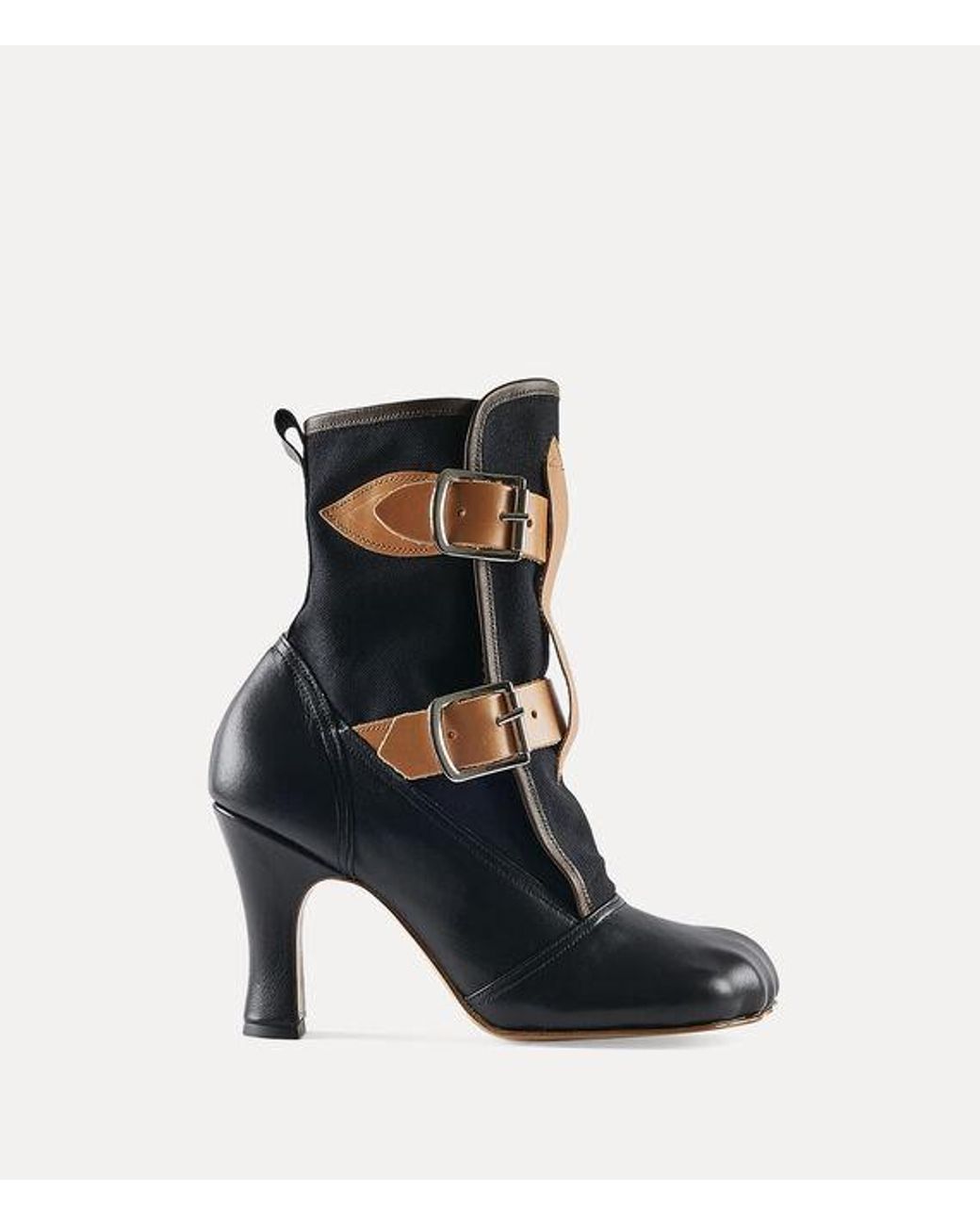 Vivienne Westwood Blue Bondage Boot Leather
