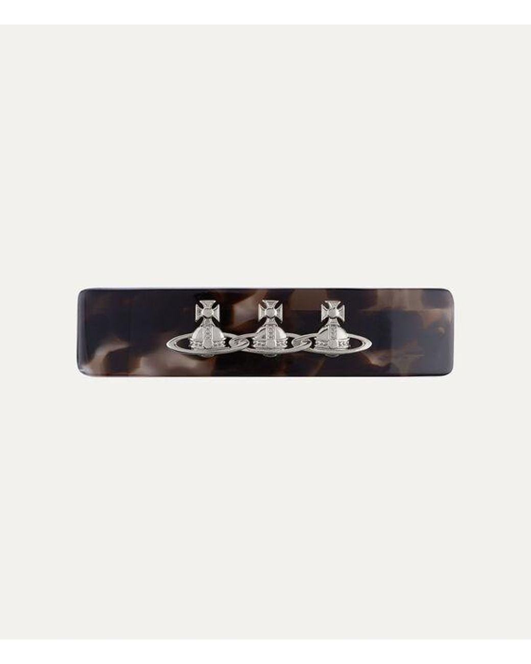Vivienne Westwood Elizaveta Barrette Brass | Lyst UK