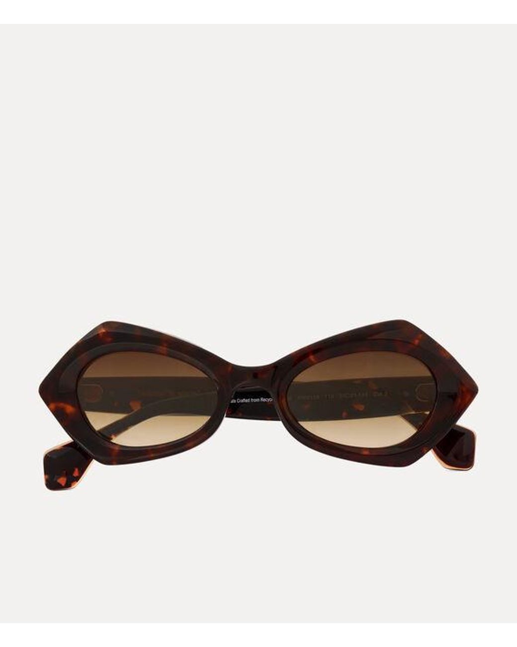 Vivienne Westwood Brown Milano Sunglasses Acetate