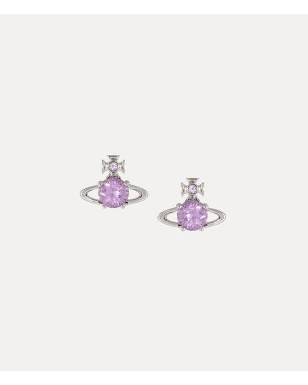 Vivienne Westwood Pink Reina Earrings
