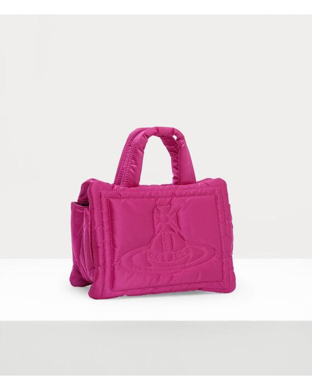 Vivienne Westwood Small Margaret Square Bag Padded Nylon in
