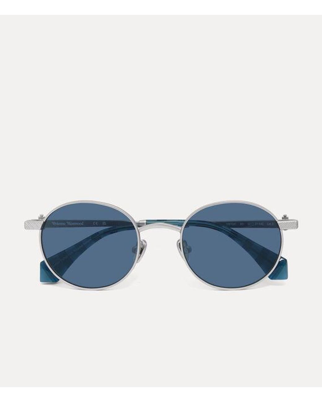 Vivienne Westwood Blue Leon Sunglasses Stainless for men