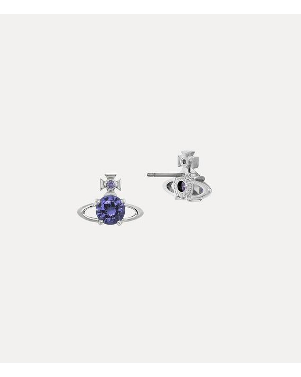 Vivienne Westwood Blue Reina Earrings