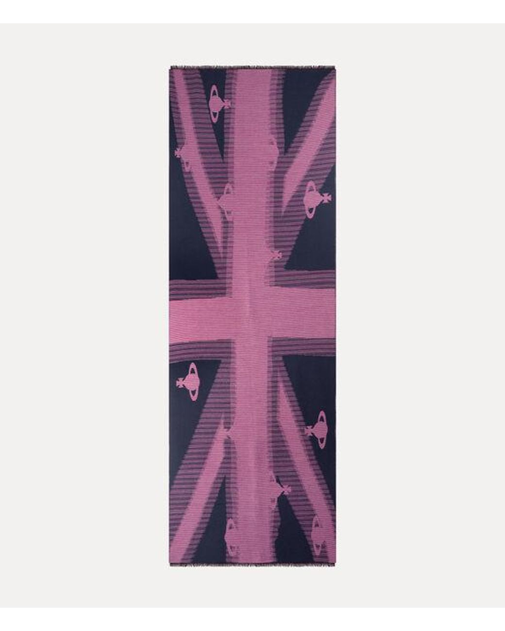 Vivienne Westwood Purple Union Jack Scarf Union Jack
