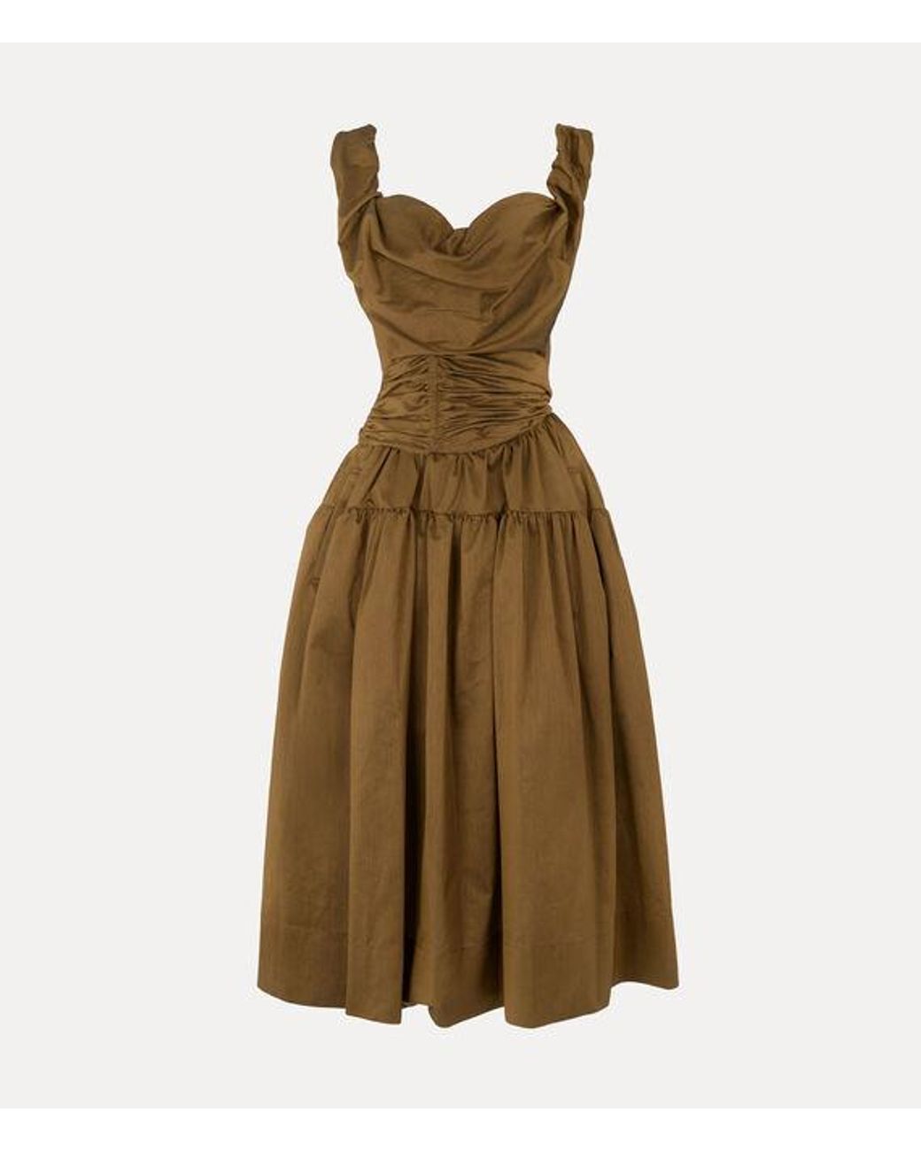 Vivienne Westwood Natural Sunday Corset Gown Taffeta Voile