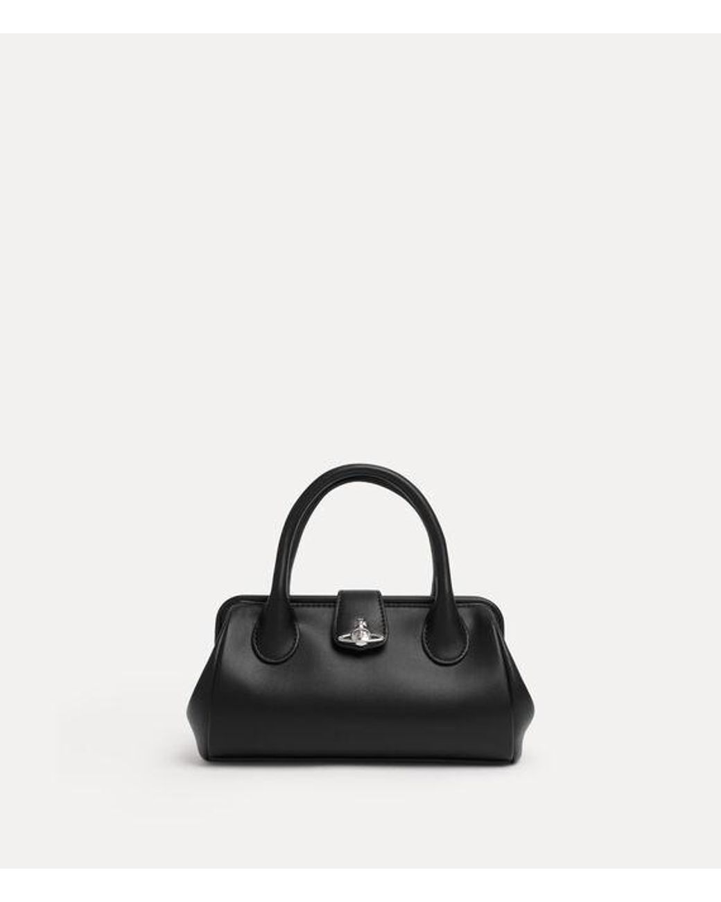 Vivienne Westwood Black Pamela Small Bag Pu Smooth