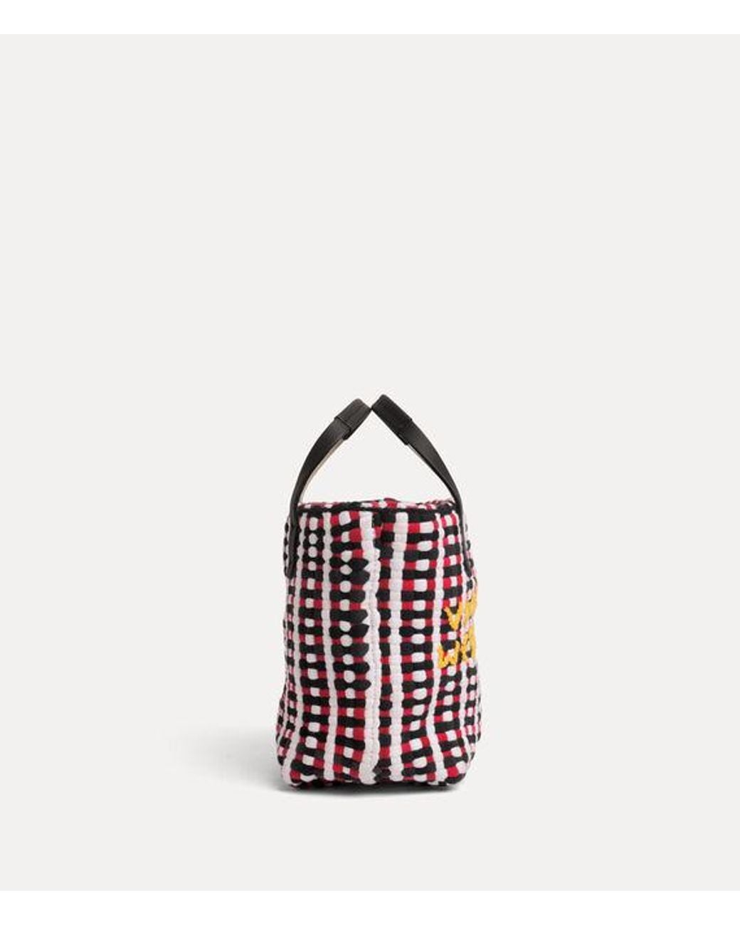 Vivienne Westwood White Studio Small Shopper Woven Shirting