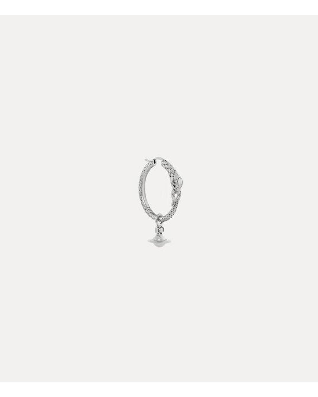 Vivienne Westwood Natural Albane Single Earring for men