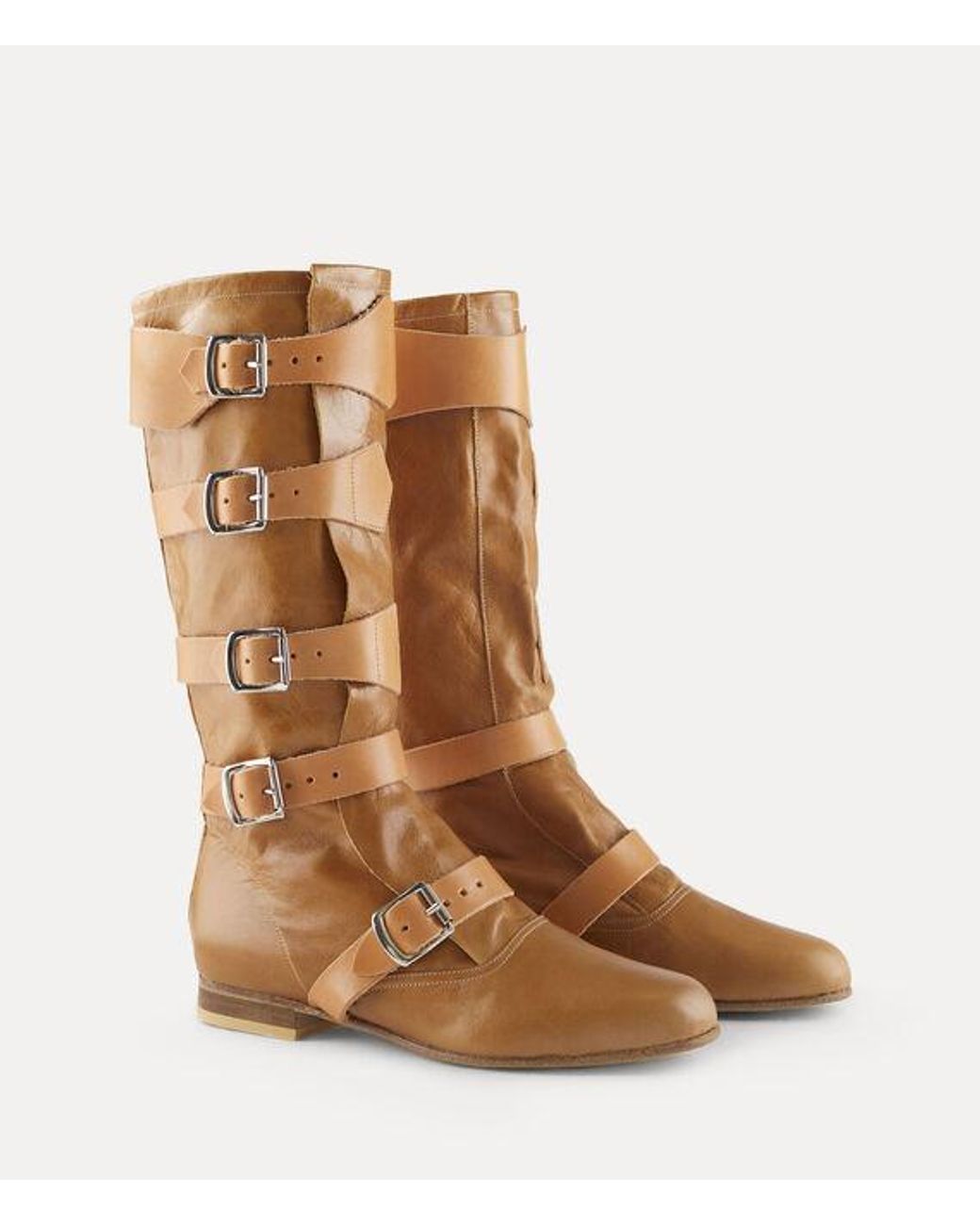 Vivienne Westwood Brown Pirate Boot