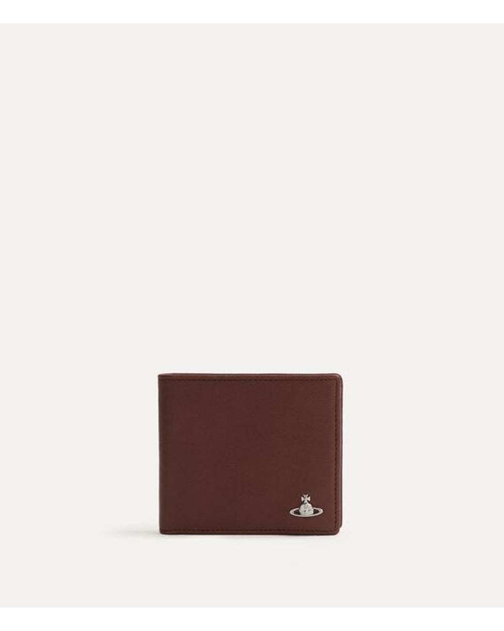Vivienne Westwood Purple Billfold Wallet Supple Leather for men