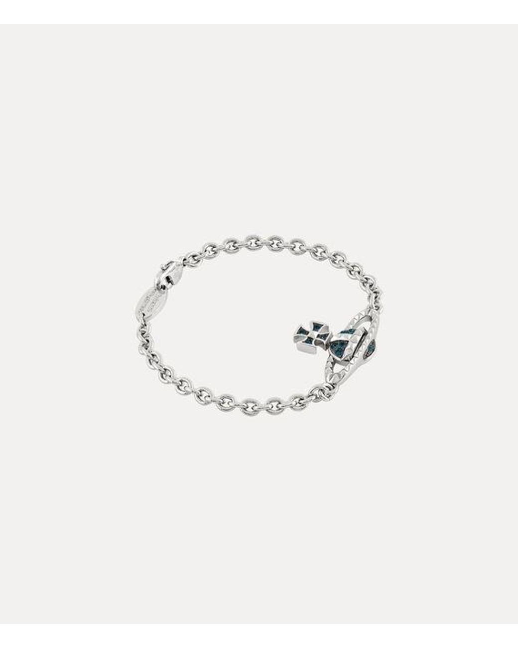 Vivienne Westwood Multicolor Mayfair Bas Relief Bracelet for men