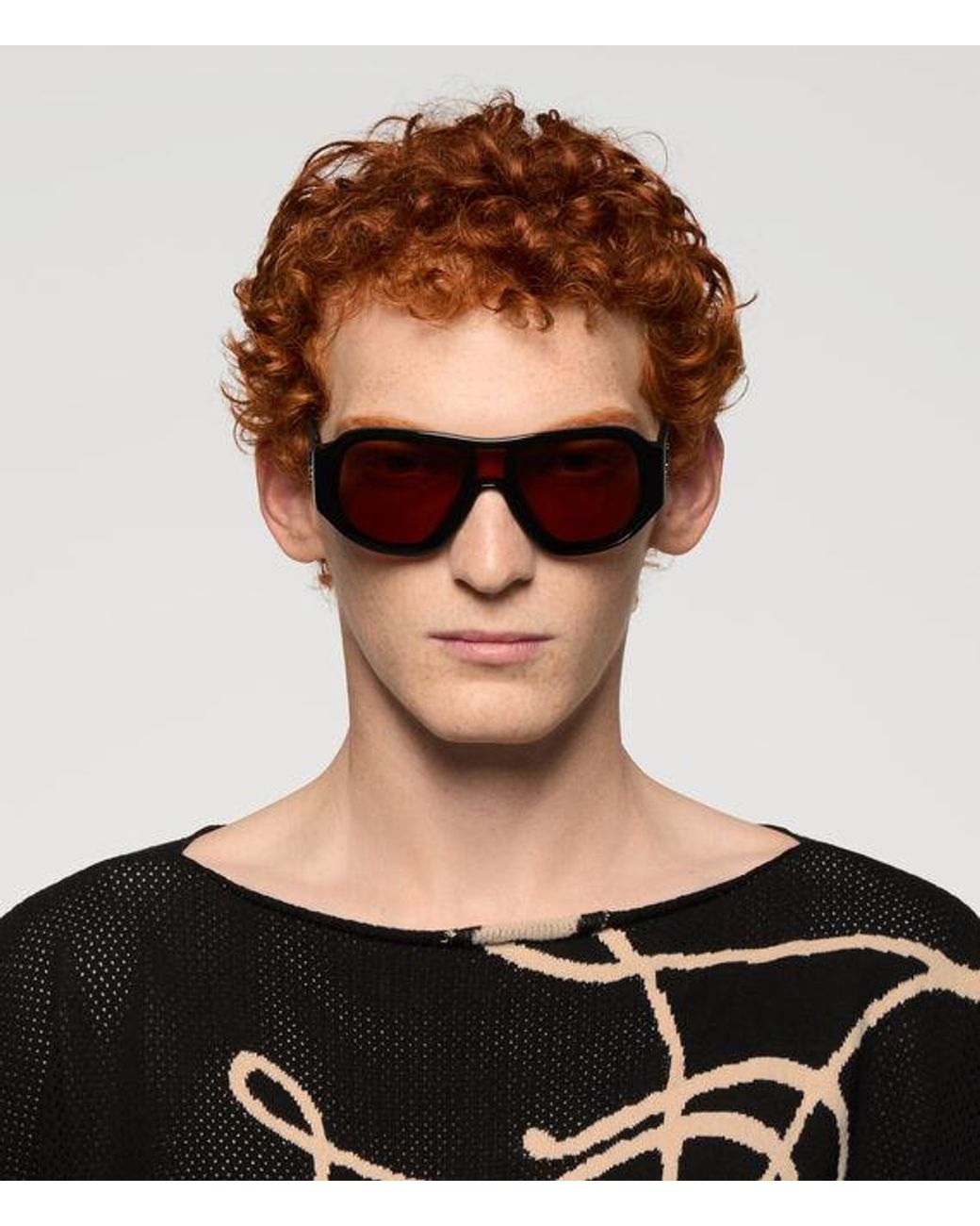 Vivienne Westwood Brown Chamonix Sunglasses Acetate for men
