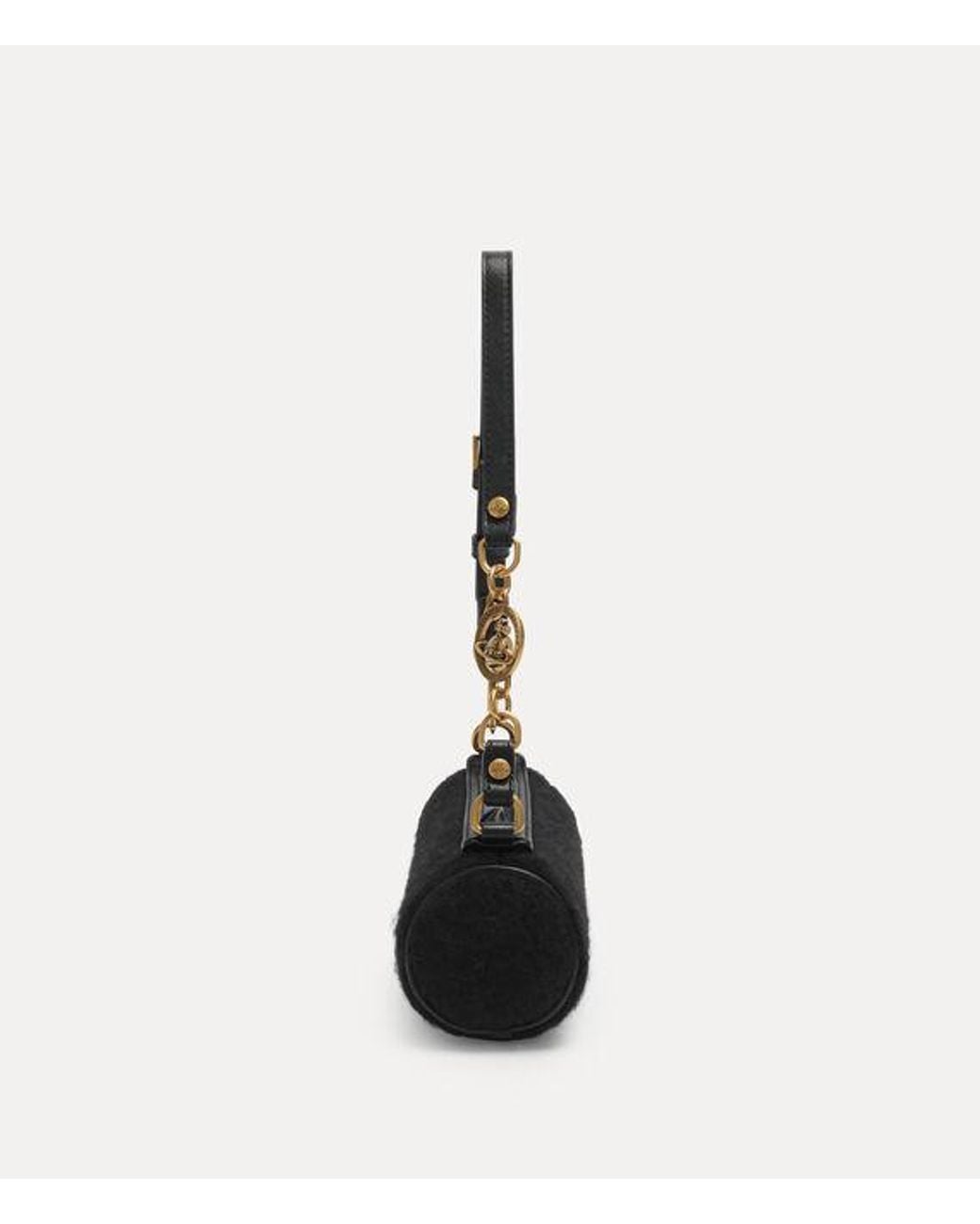 Vivienne Westwood Black Cindysmallpouch Mohair-Effect