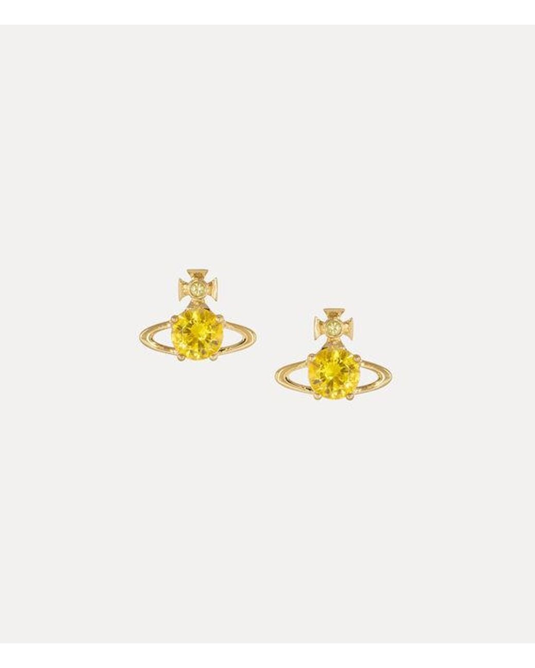 Vivienne Westwood Metallic Reina Earrings