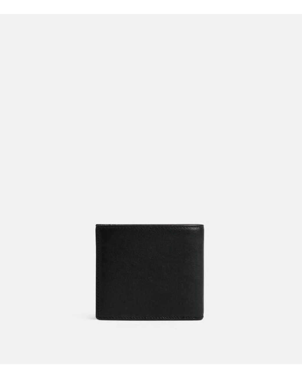 Vivienne Westwood White Billfold Wallet Supple Leather for men