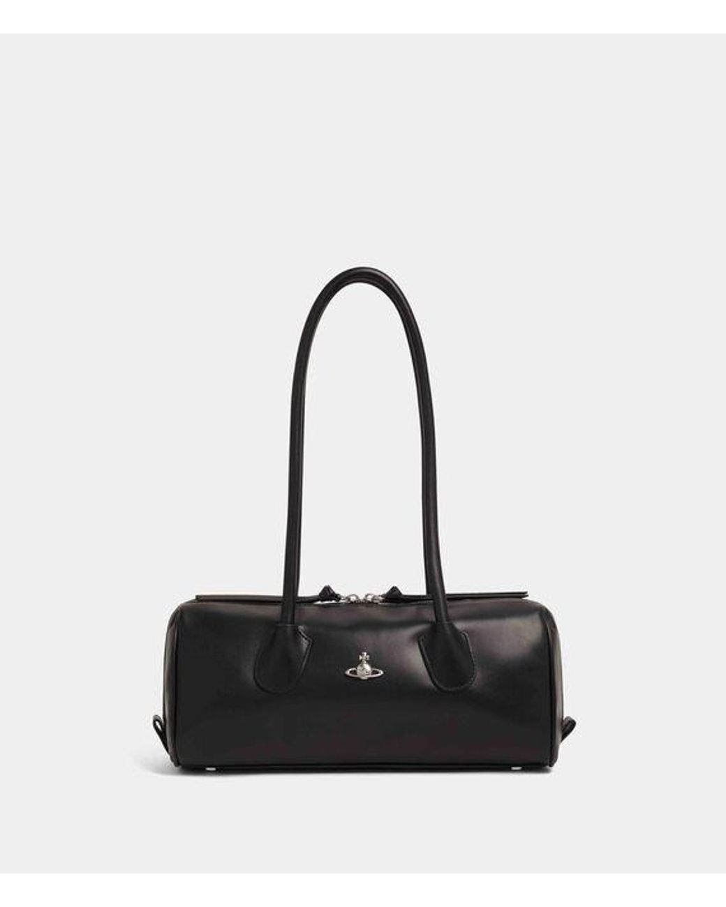 Vivienne Westwood Black Polly Bowling Bag Pu Smooth