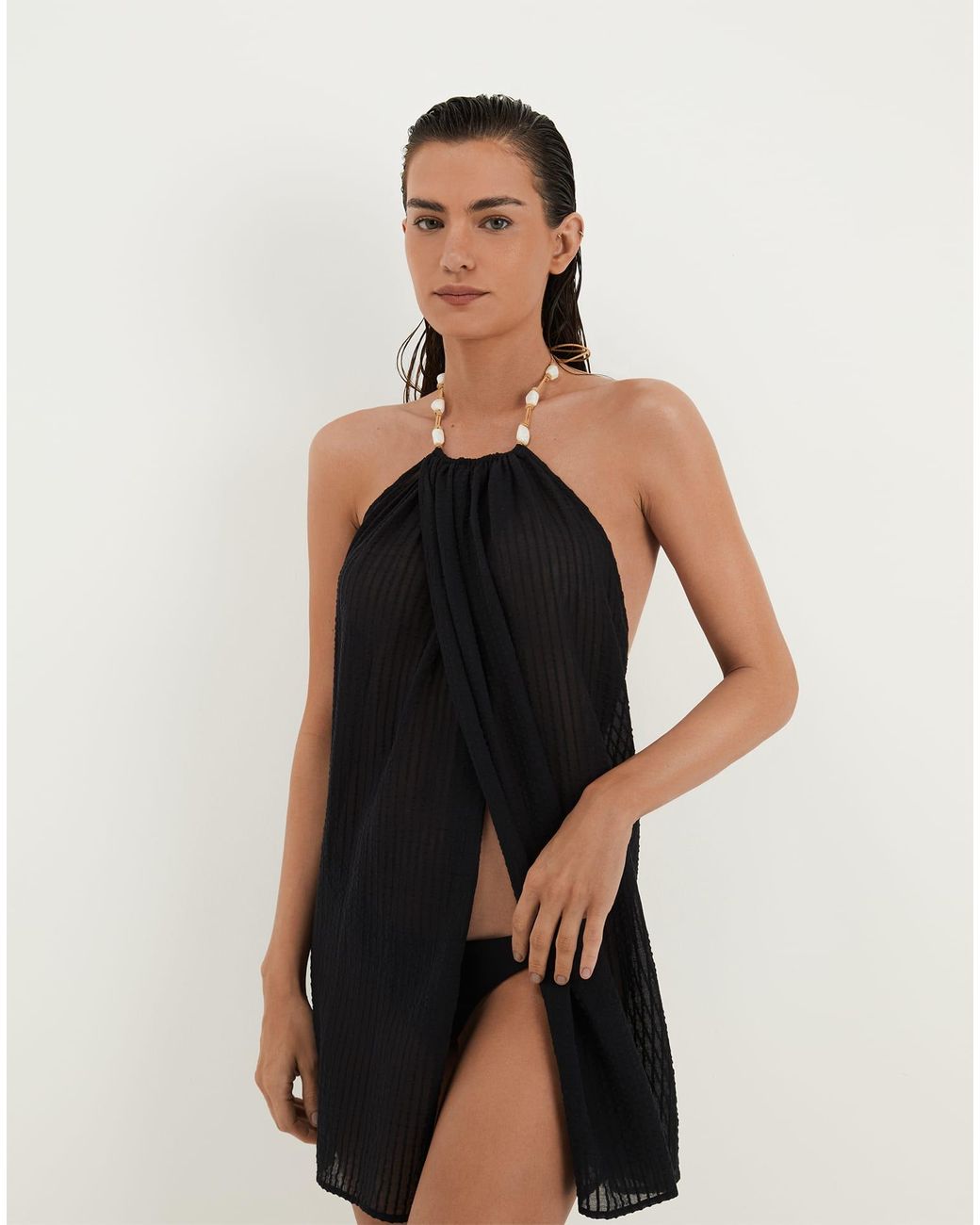 ViX Black Cloe Short Cover Up