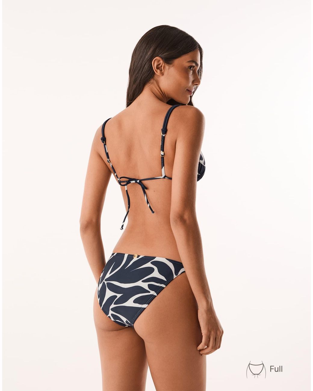 ViX Blue Tesse Parallel Tri Top