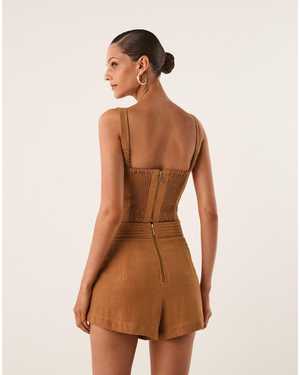 ViX Brown Cleo Top