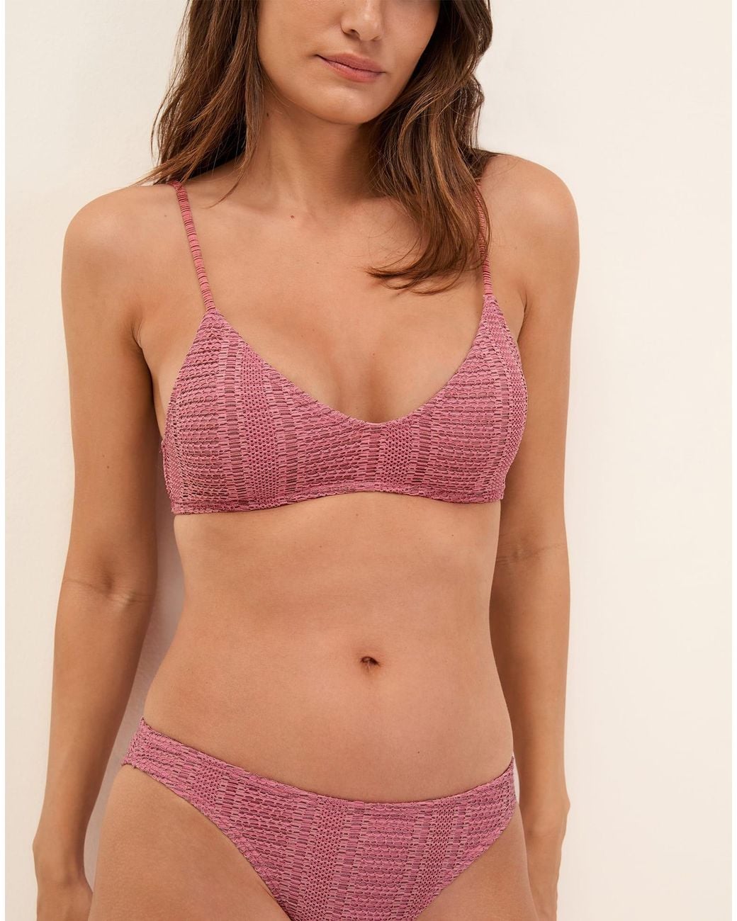 ViX Purple Mesh Basic Bottom