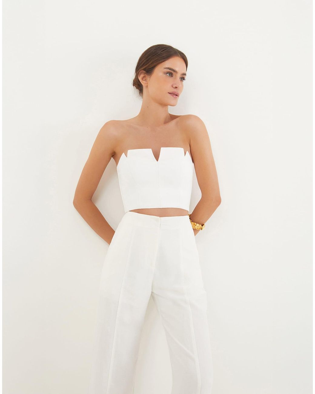 ViX White Whitney Tailored Pants (exchange Only)