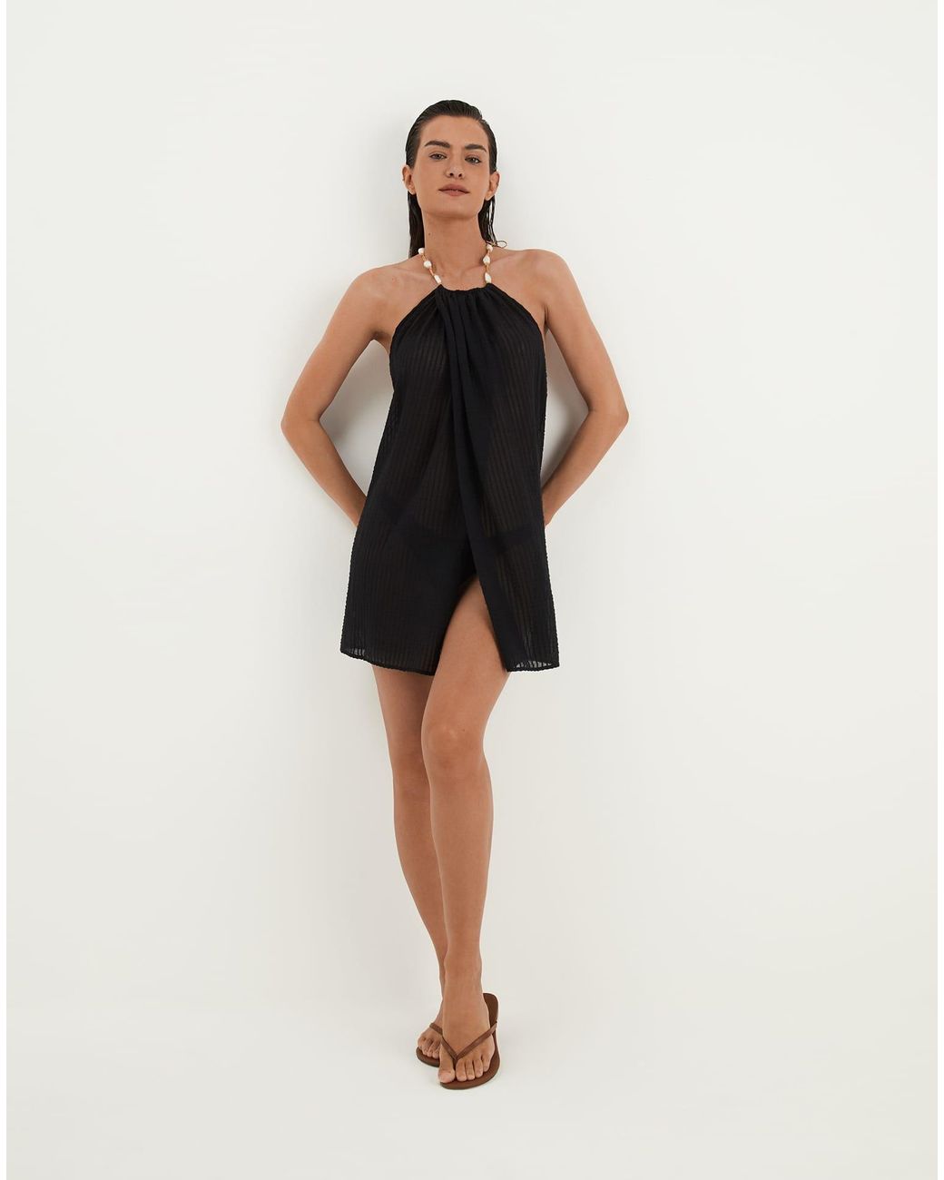 ViX Black Cloe Short Cover Up