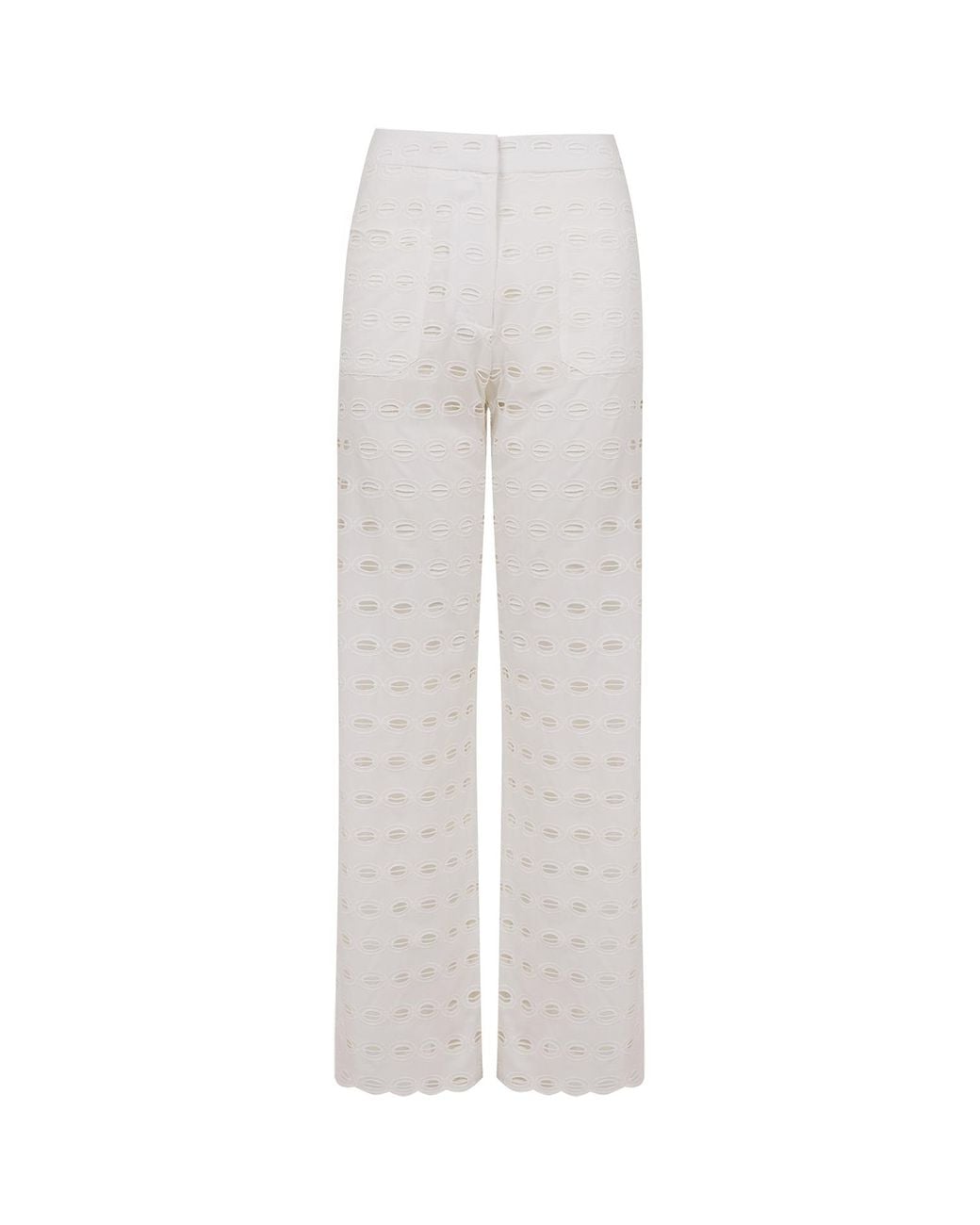 ViX White Eyelet Raya Pants (exchange Only)