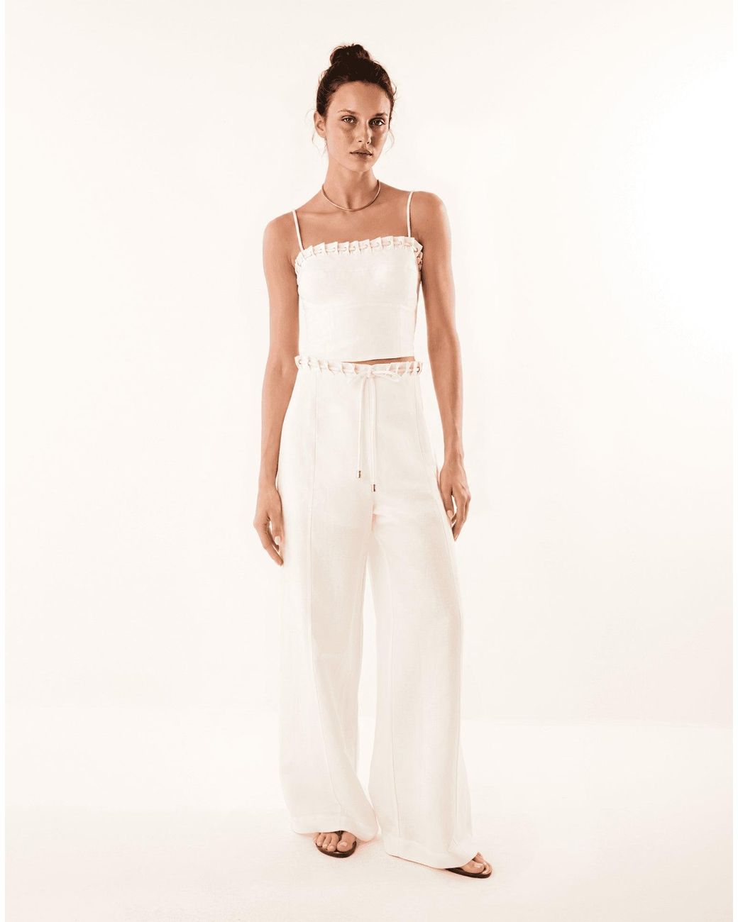 ViX White Alberta Top