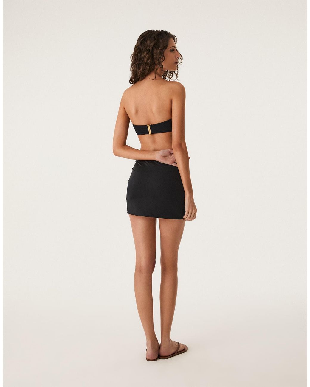 ViX Black Meg Mini Skirt