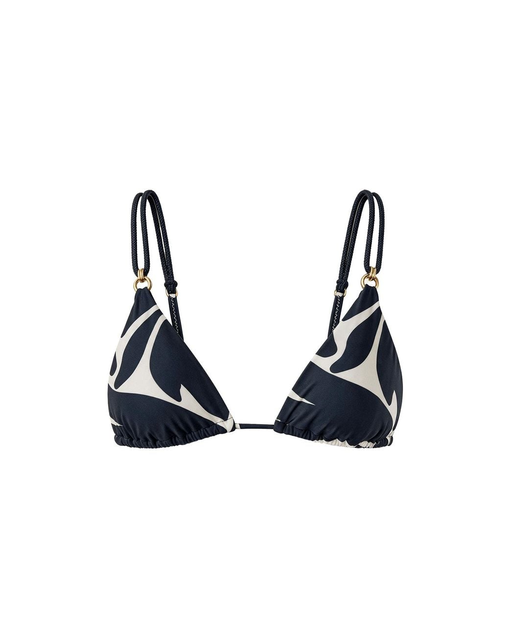 ViX Blue Tesse Parallel Tri Top