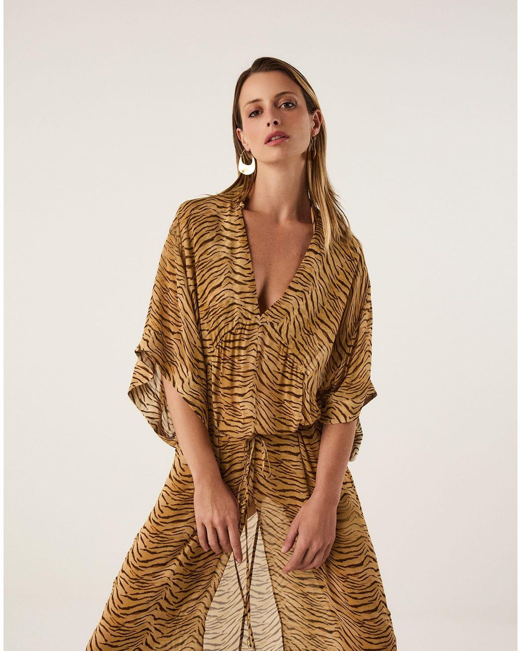ViX Natural Megan Long Cover Up