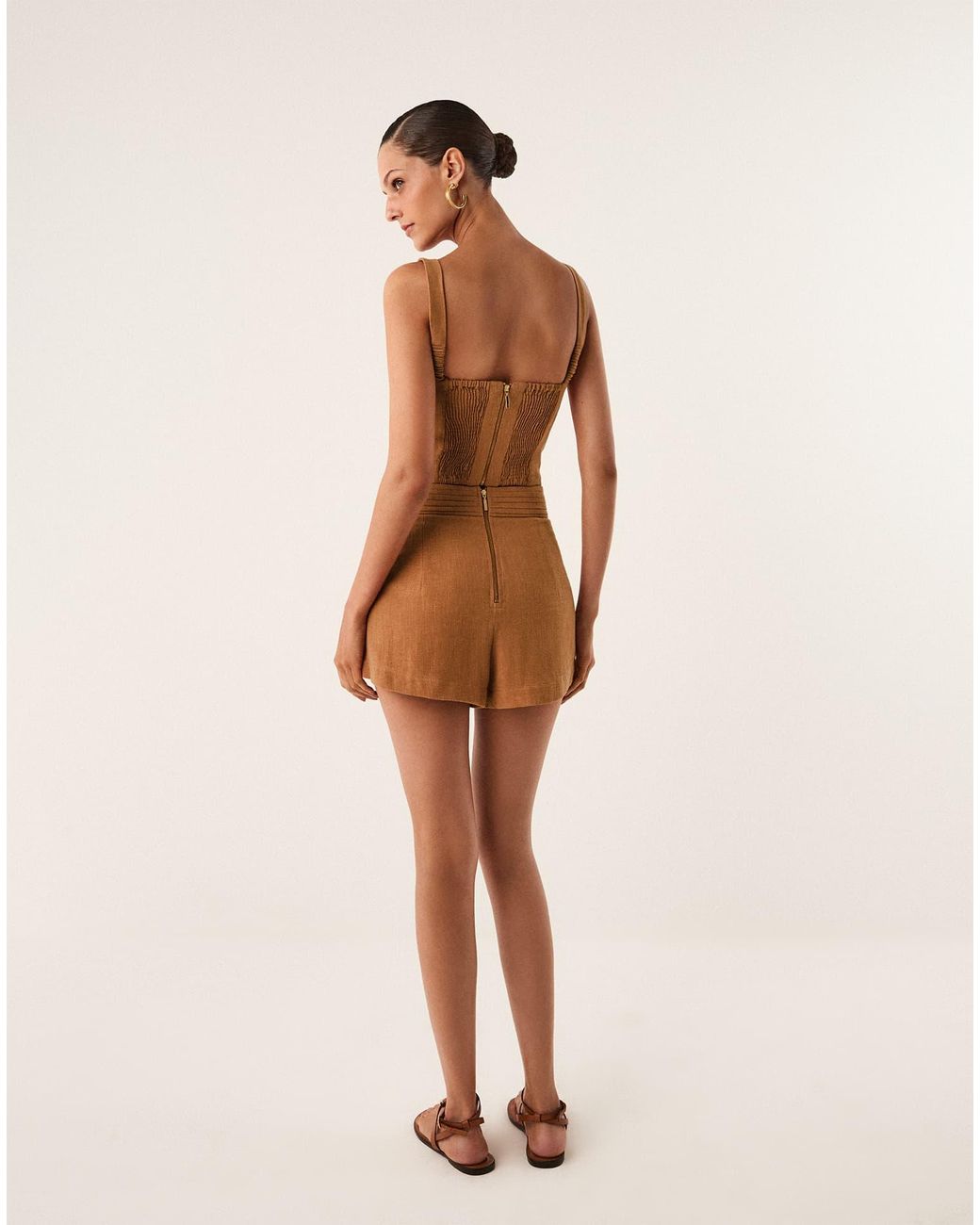 ViX Brown Cleo Top