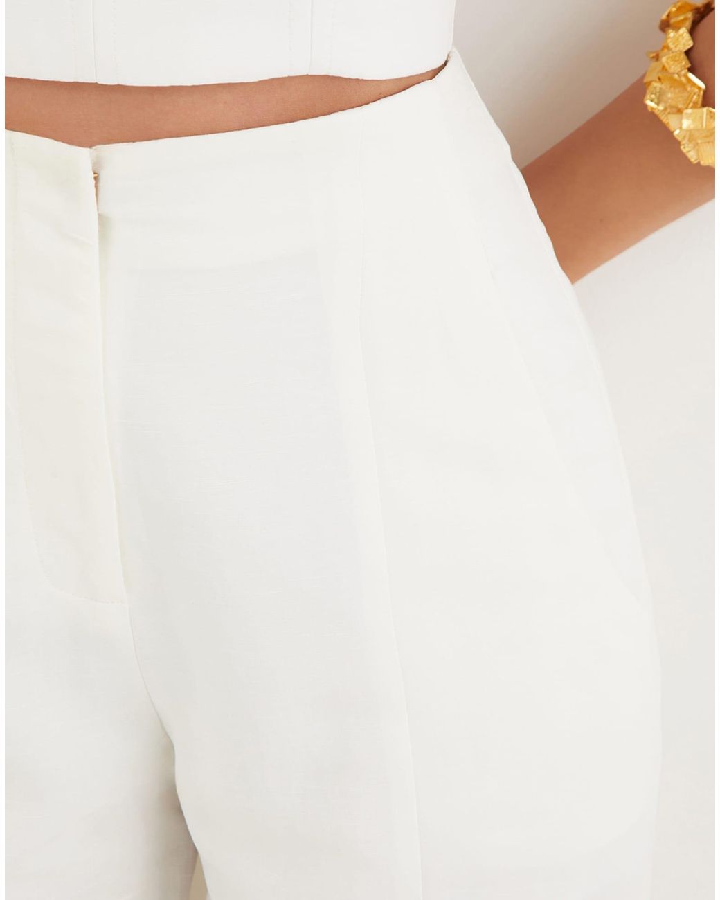 ViX White Whitney Tailored Pants (exchange Only)