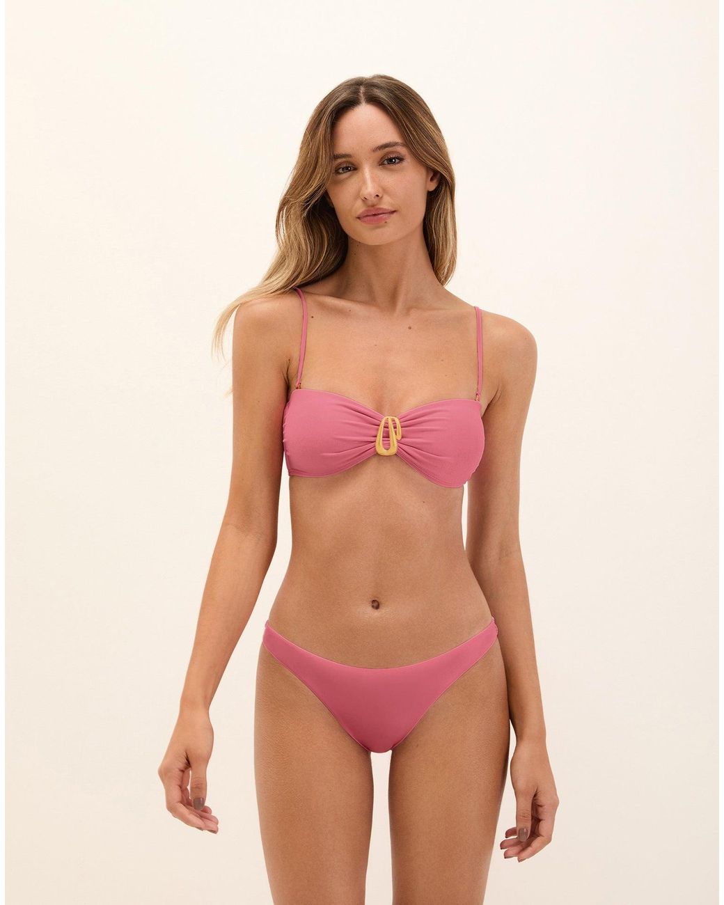 ViX Pink Matte Basic Bottom