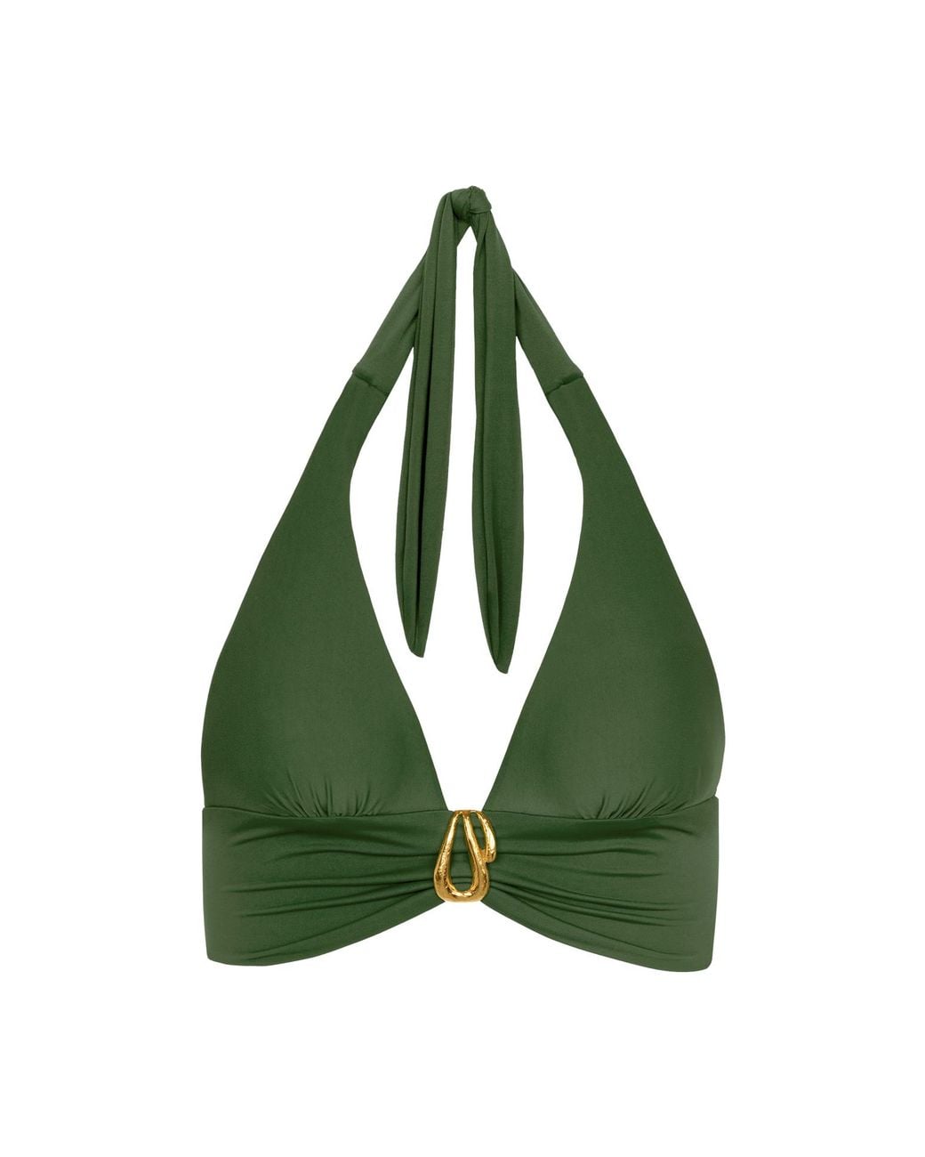 ViX Green Matte Leone Selma Top (exchange Only)