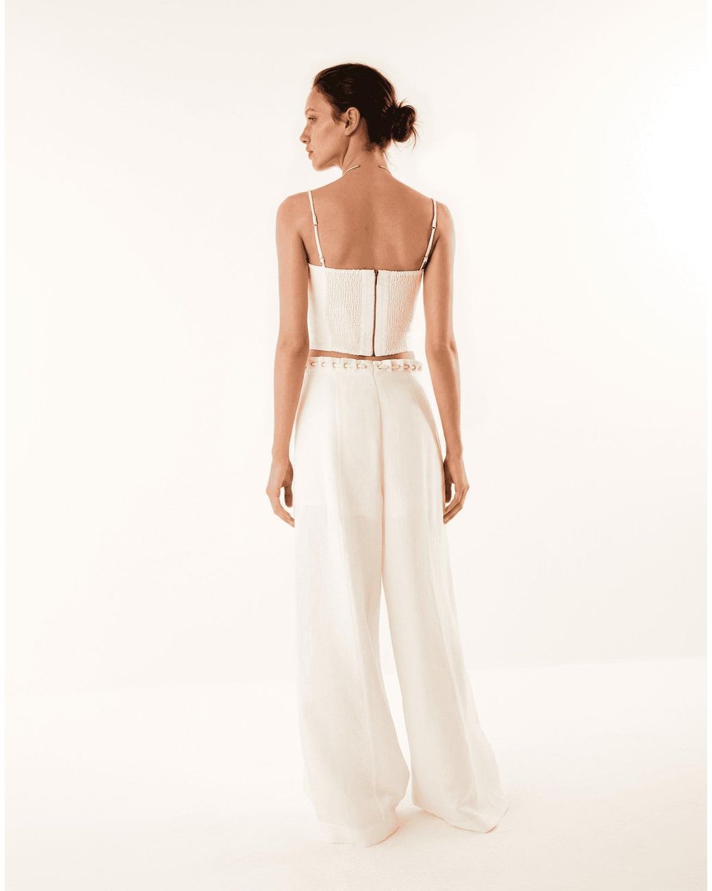 ViX White Alberta Top