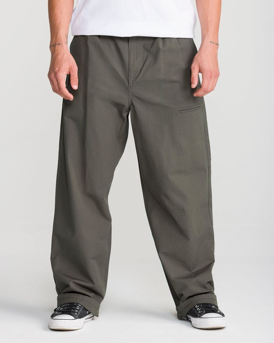 Volcom Gray Skuds Pants for men