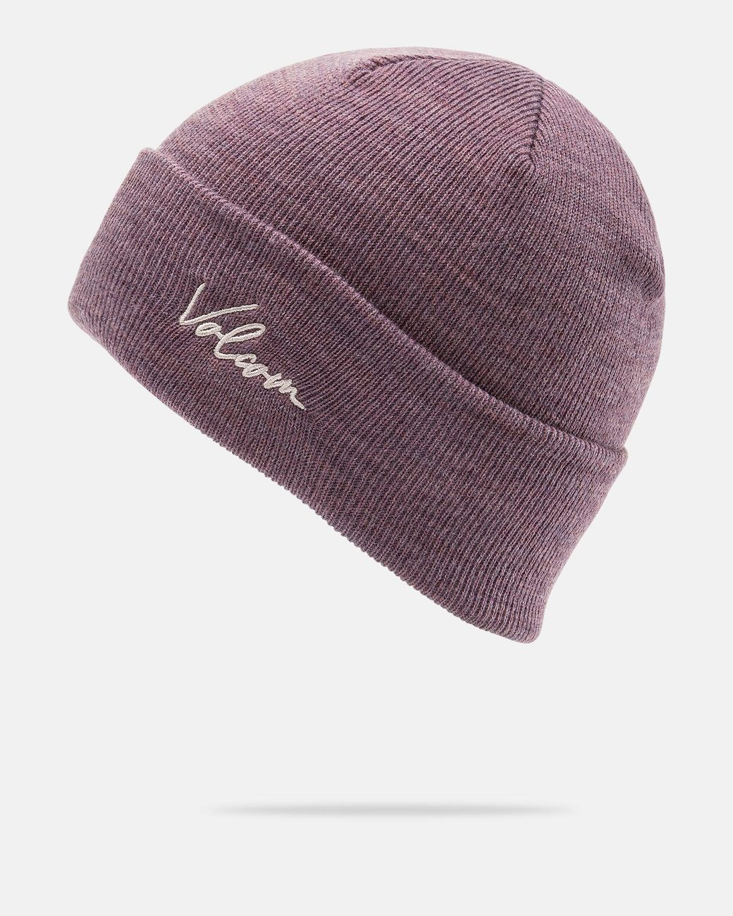Volcom Purple Scripted Beanie