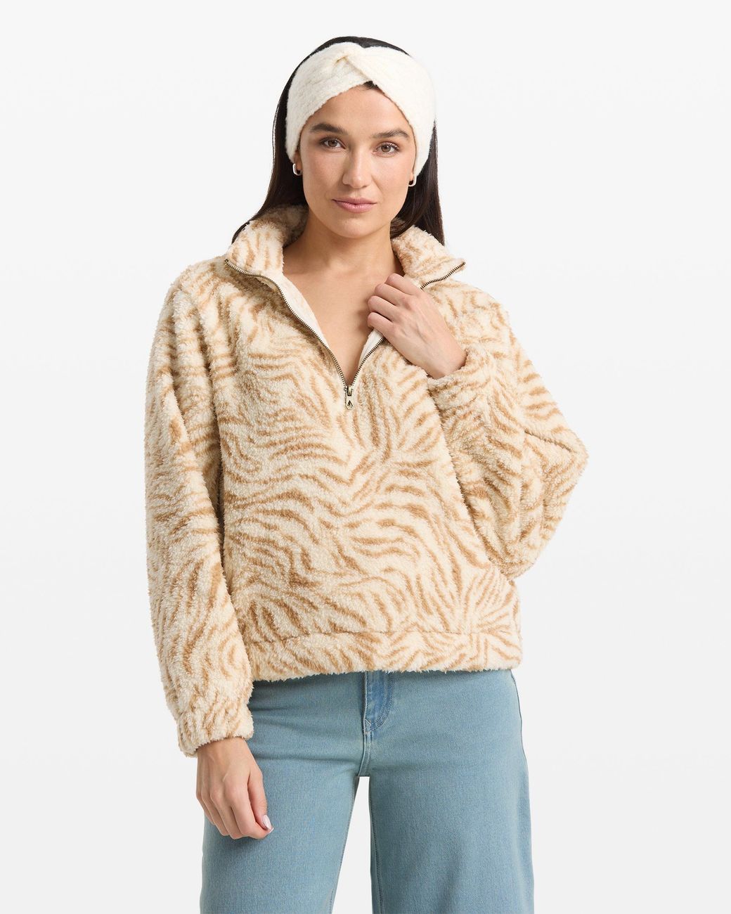 Volcom Blue Halfstone Quarter-Zip