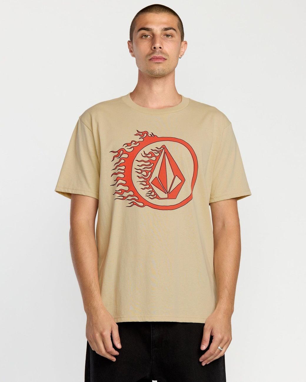 Volcom Natural Circle Stone Short Sleeve Tee for men