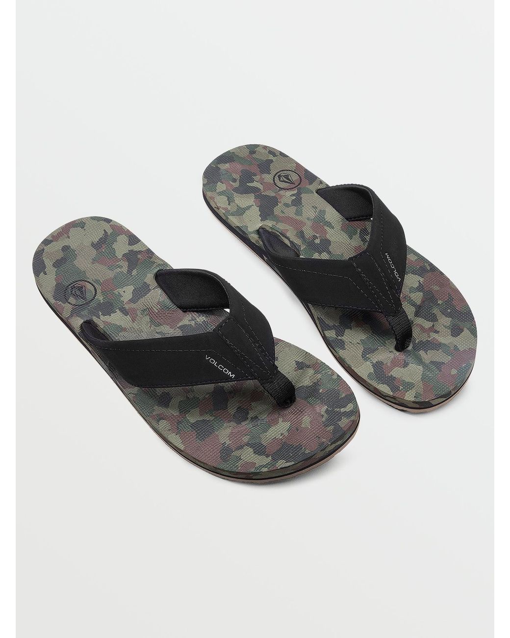 Volcom Gray Victor Sandals for men