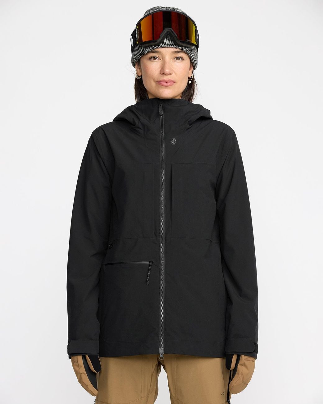Volcom Black Cloudbreaker Stretch 30K Jacket