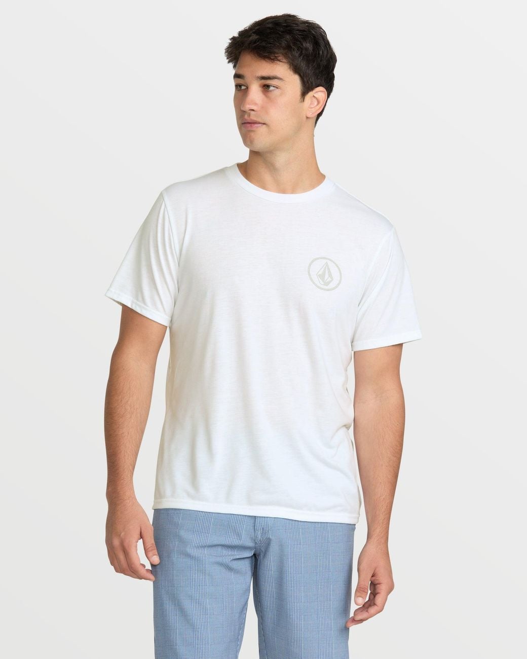 Volcom White Stone Tech Short Sleeve Tee for men