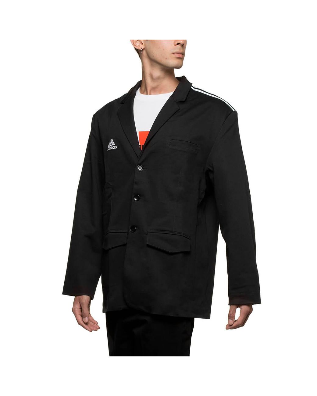 Gosha Rubchinskiy Adidas Coach Blazer in Black for Men | Lyst