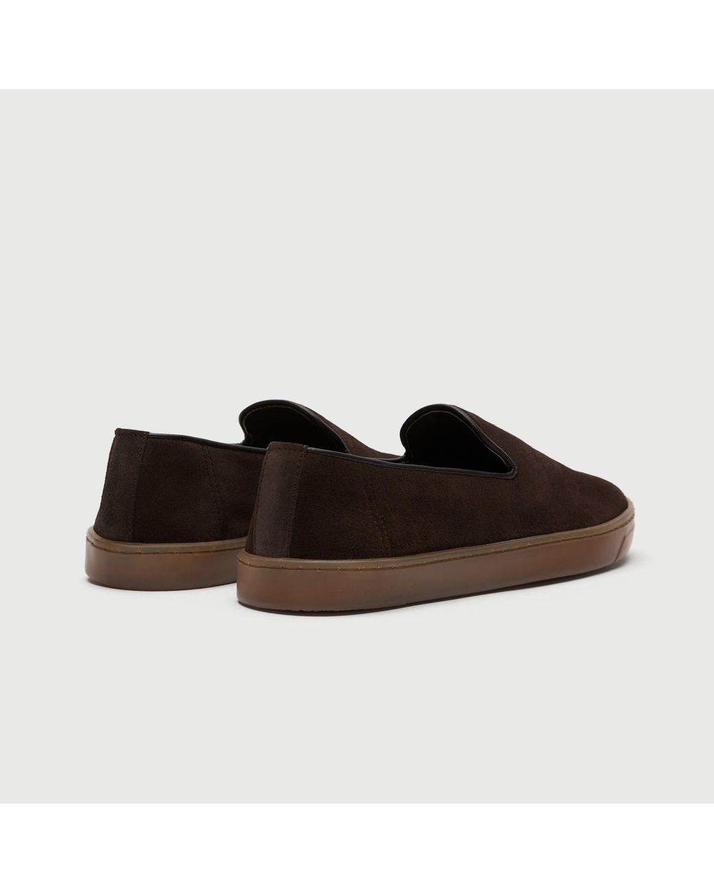 Walk London Brown Palermo Slip On for men